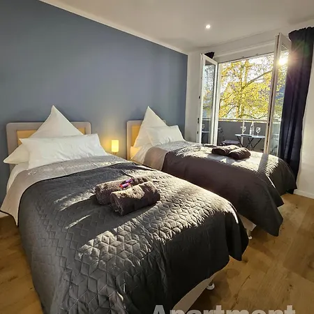 Modern Homes - Voll Ausgestatte - Balkon - Hotelbetten - 4k Tv - Wlan Apartment